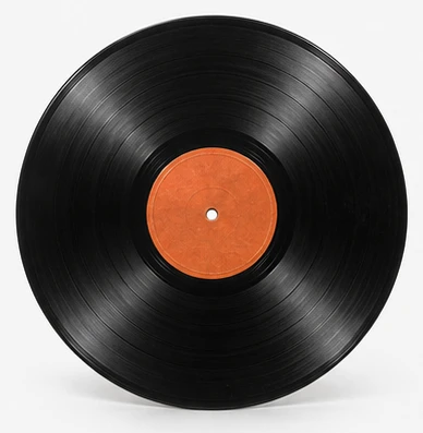 Vinyl vintage music format